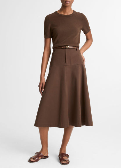 UTILITY FULL SKIRT COTTON STRETCH