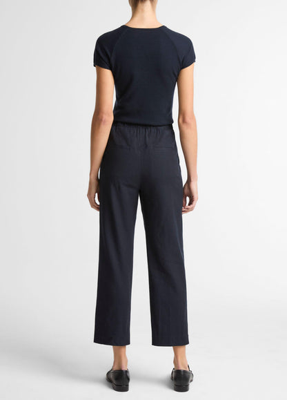 GRACE MID RISE TAPERED PULL ON PANT COASTAL