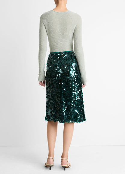LUCITE PLAILLETTES SKIRT