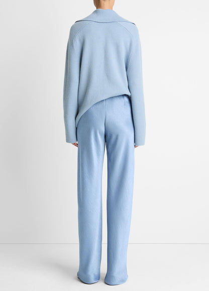 PACIFIC HIGH WAIST FLUID SATIN BIAS PANTS