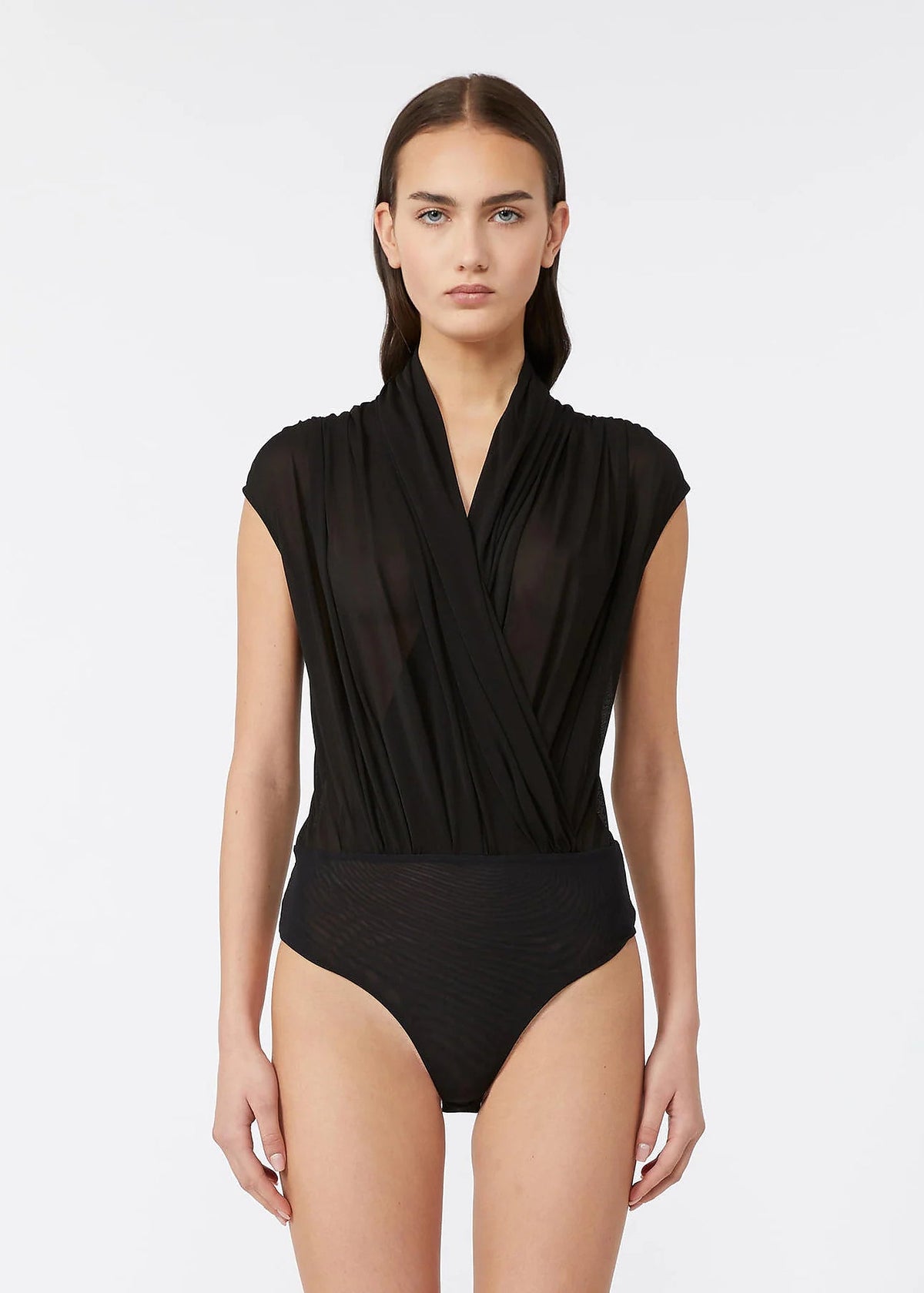 Valle Bodysuit In Black by Max Mara - view 1