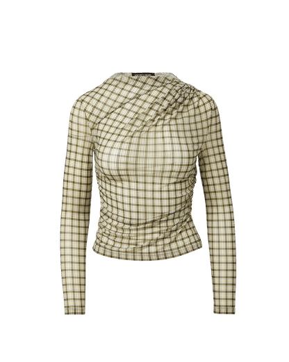 NUVINA TOP IN LODEN MULTI