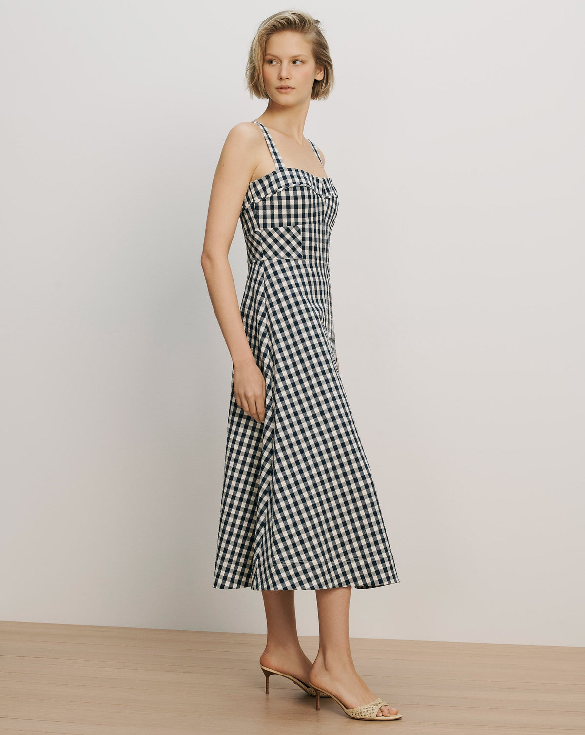 AILA CHECKED DRESS