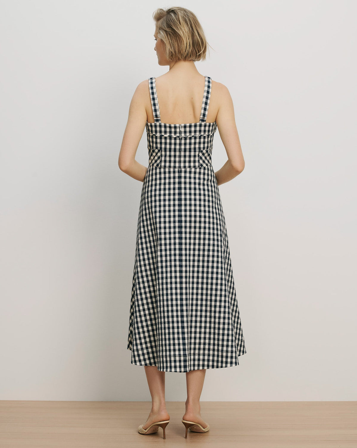 AILA CHECKED DRESS