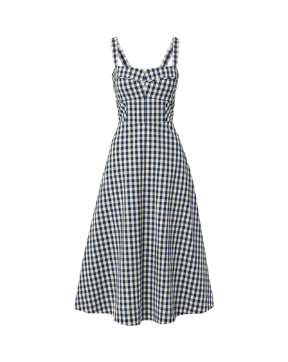 AILA CHECKED DRESS