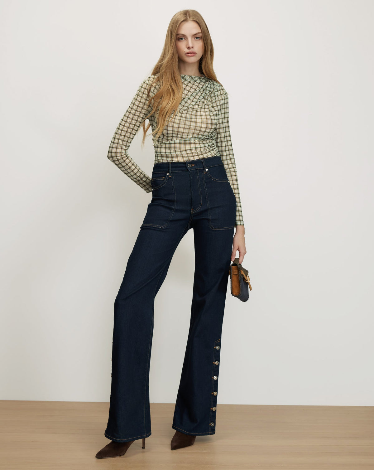 NUVINA TOP IN LODEN MULTI