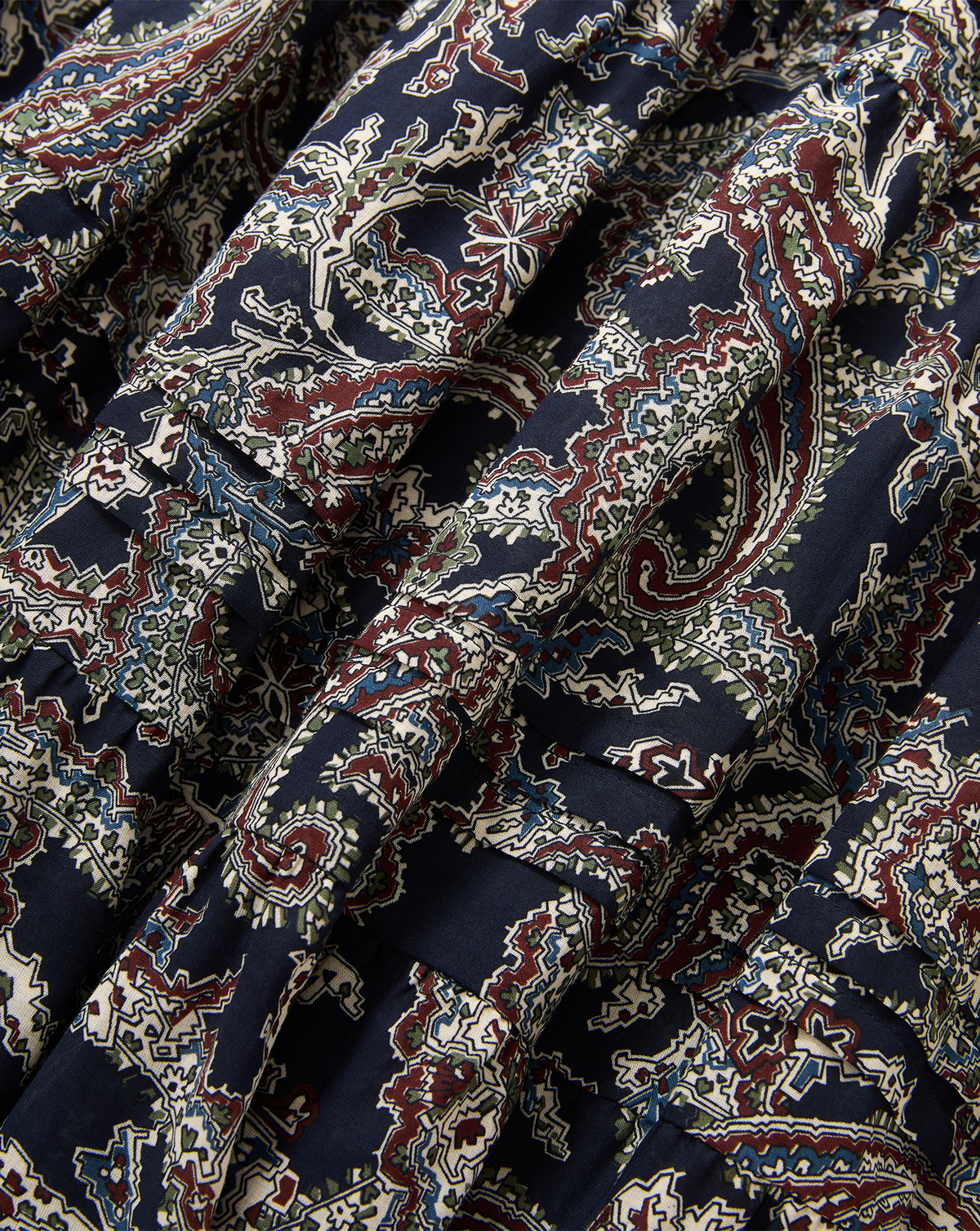 HEATHERALYN SKIRT IN NAVY MULTI