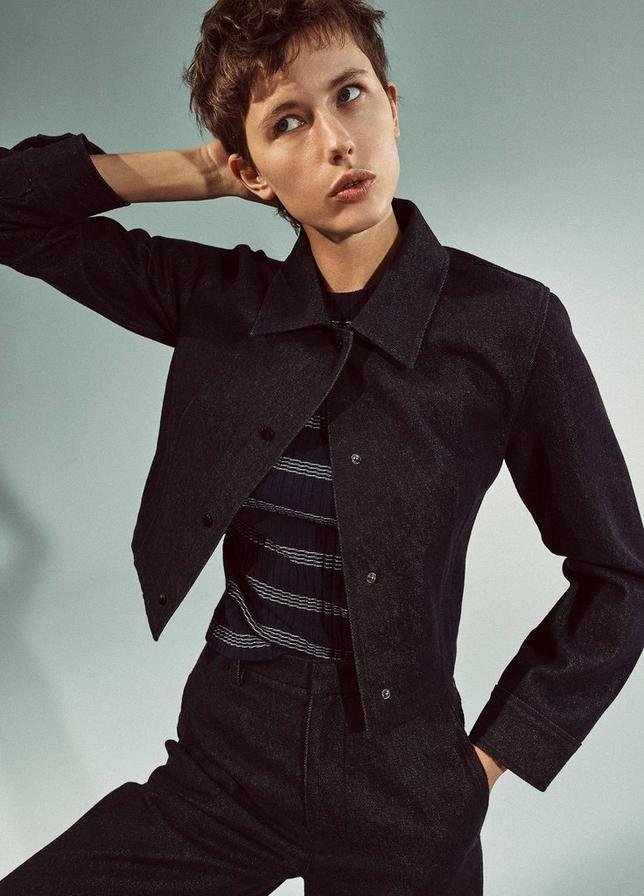 STRIPED S/S CREW T-SHIRT