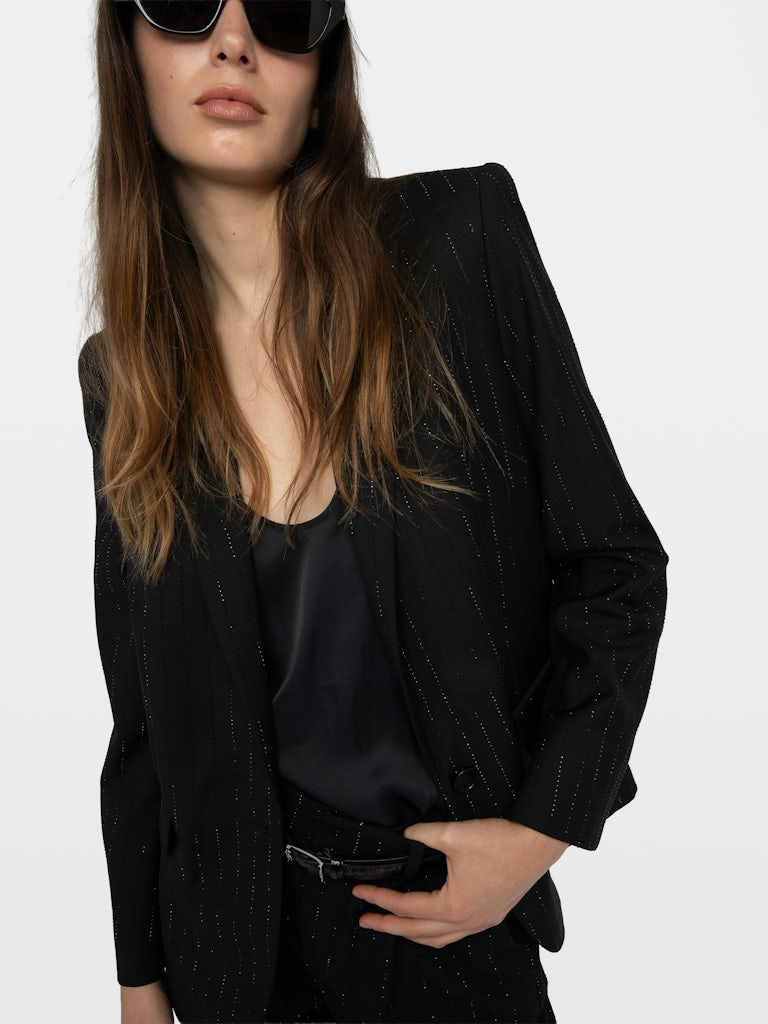 VALSE TAILLEUR STRASS BLAZER
