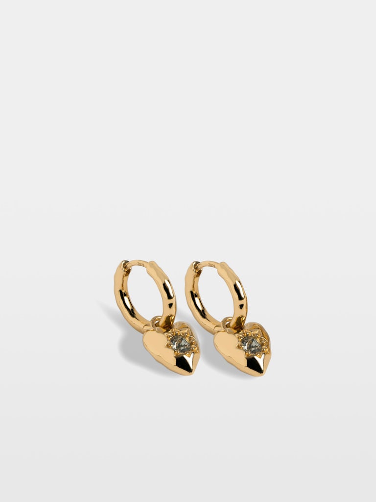 HEARTBREAKER  HOOP EARRINGS