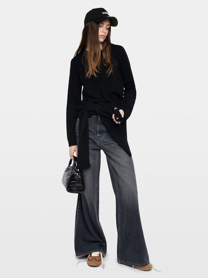 CARA LC PATCH SWEATER