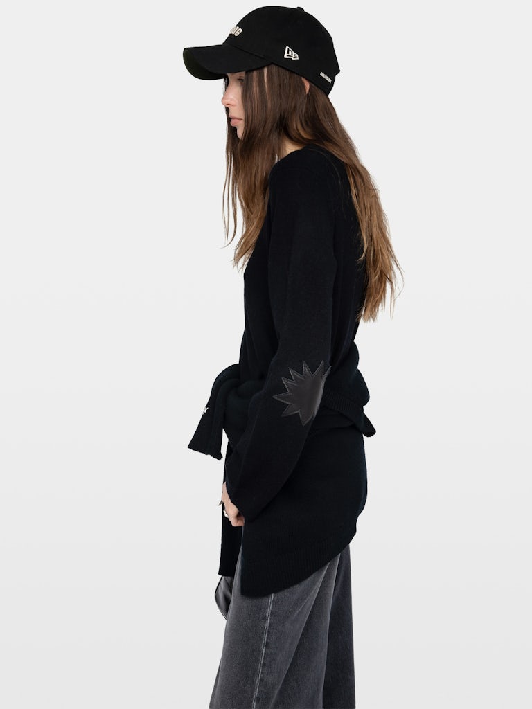 CARA LC PATCH SWEATER