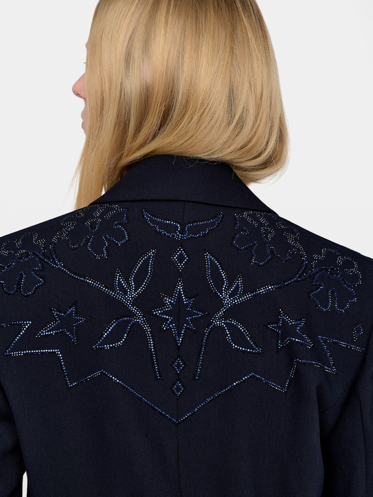 VAVY TAILLEUR STRASS TAILORED BLAZER