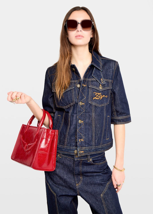 KYO DENIM ECO BRUT SHORT SLEEVE JACKET