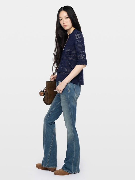 MEM CO BANDANA KNITTED TOP
