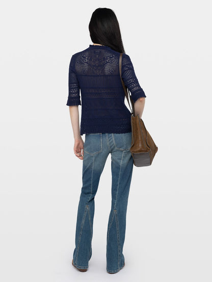 MEM CO BANDANA KNITTED TOP