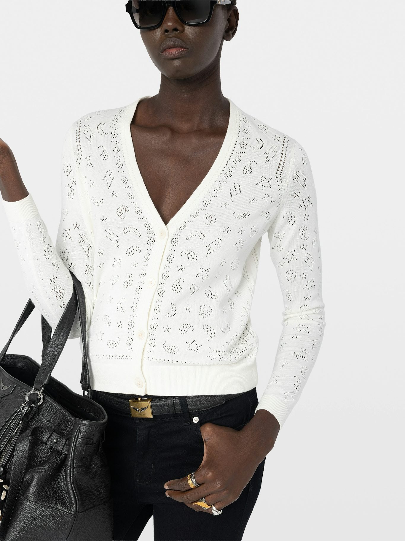 MANALA CO BANDANA CARDIGAN