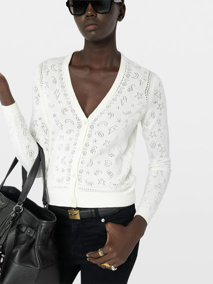 MANALA CO BANDANA CARDIGAN