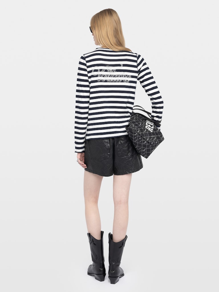 TUNISIEN ML CL VOLTAIRE STRIPE L/S T-SHIRT
