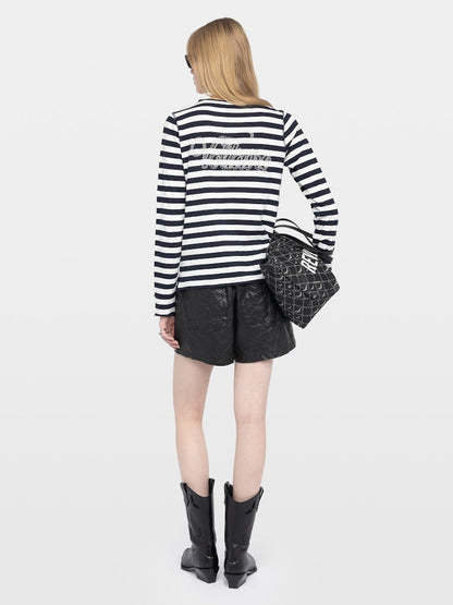 TUNISIEN ML CL VOLTAIRE STRIPE L/S T-SHIRT