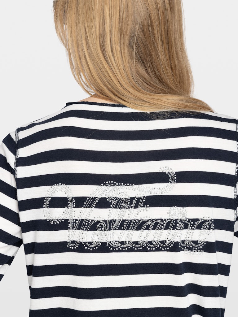 TUNISIEN ML CL VOLTAIRE STRIPE L/S T-SHIRT