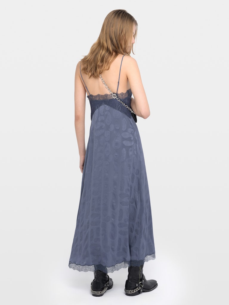RIDAR SILK JAC PAISLEY DRESS
