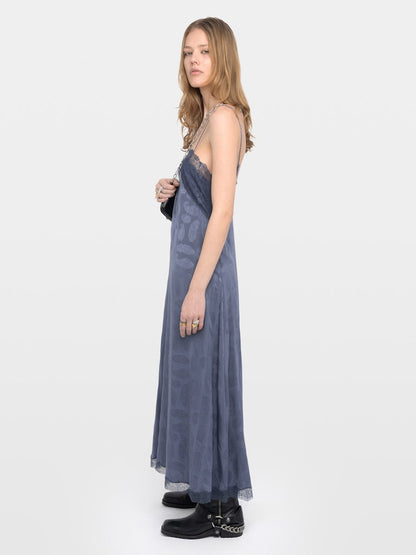 RIDAR SILK JAC PAISLEY DRESS