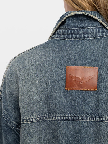 TIMONA DENIM ECO SHIRT