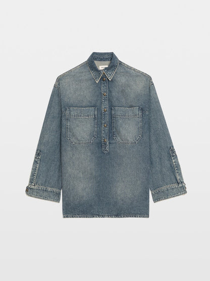 TIMONA DENIM ECO SHIRT