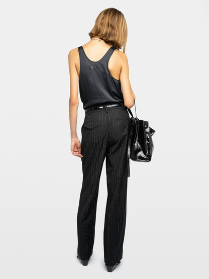 PUROS TAILLEUR STRASS TROUSER