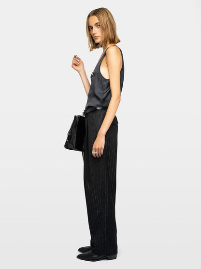 PUROS TAILLEUR STRASS TROUSER