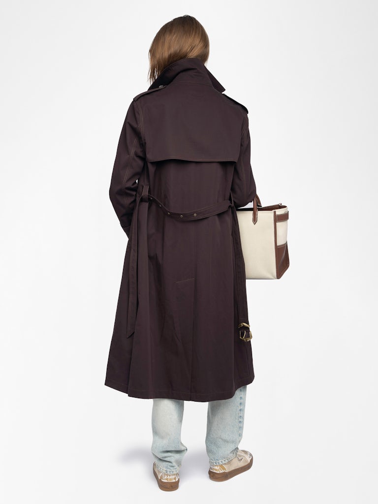 KENAR COTTON TRENCH COAT