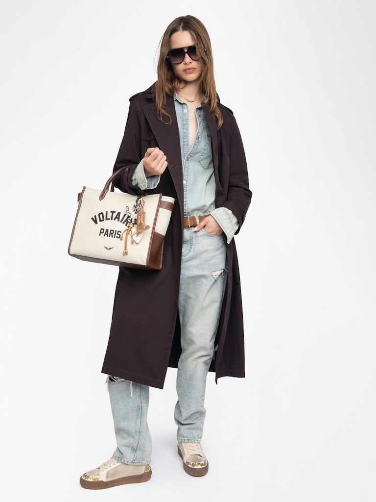 KENAR COTTON TRENCH COAT