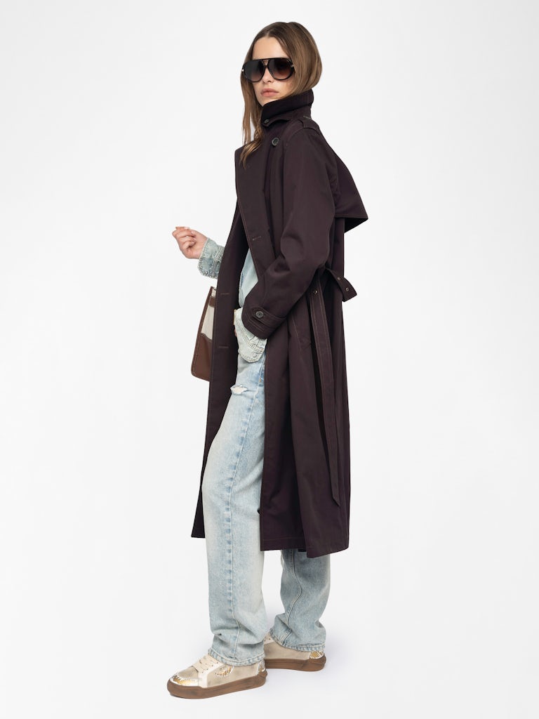 KENAR COTTON TRENCH COAT