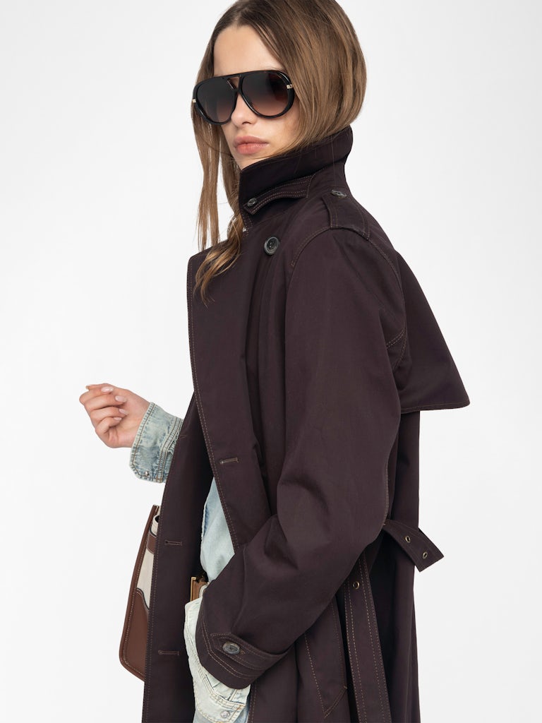 KENAR COTTON TRENCH COAT