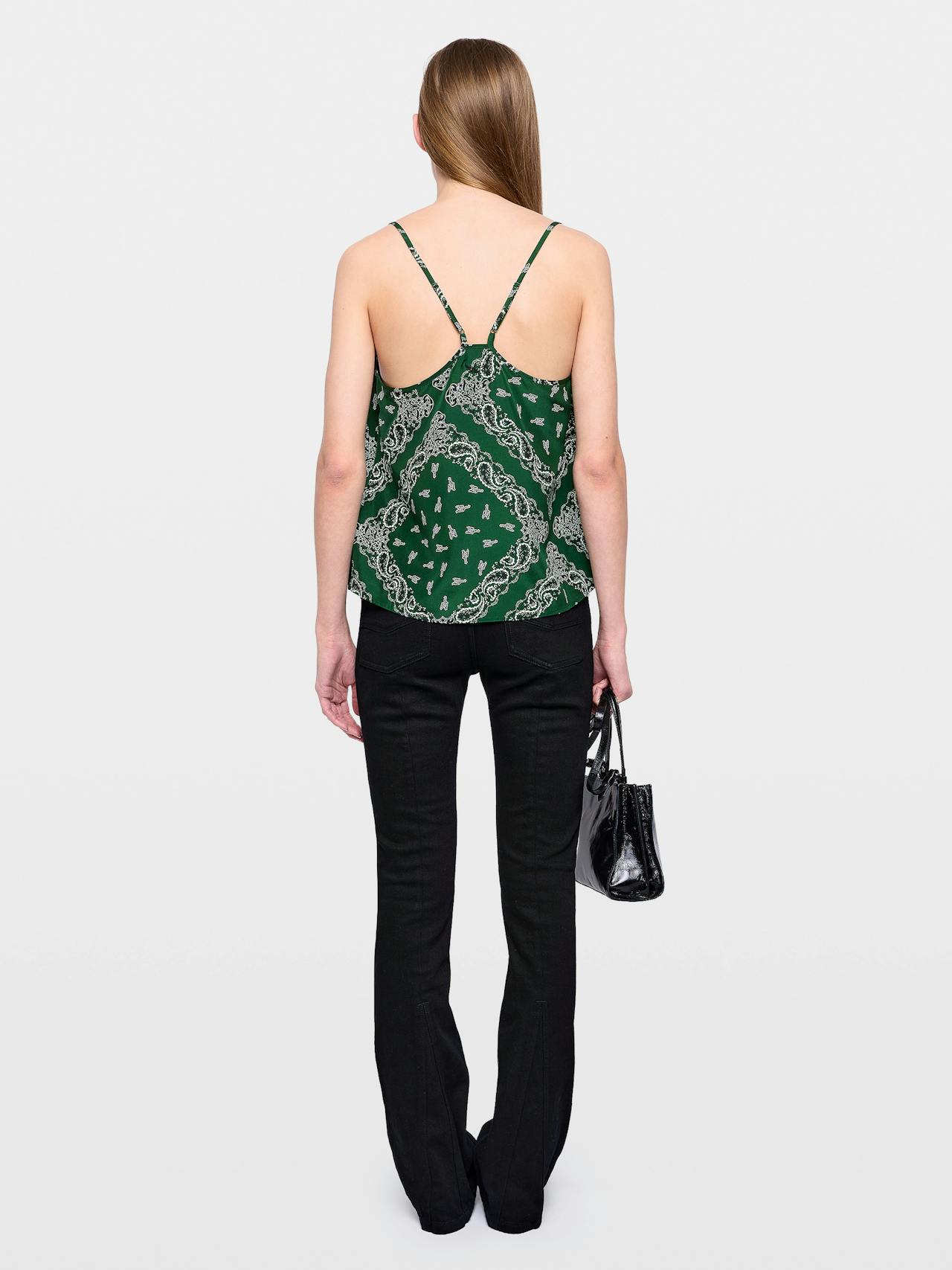 Cespa Silk Bandana Cami In Meadow by Zadig & Voltaire - view 3