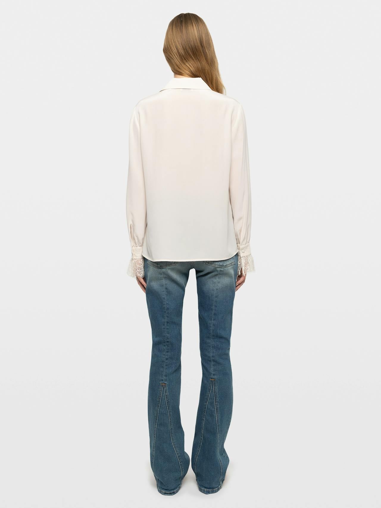 Thely Lace Cdc Blouse In Ecru by Zadig & Voltaire - view 4