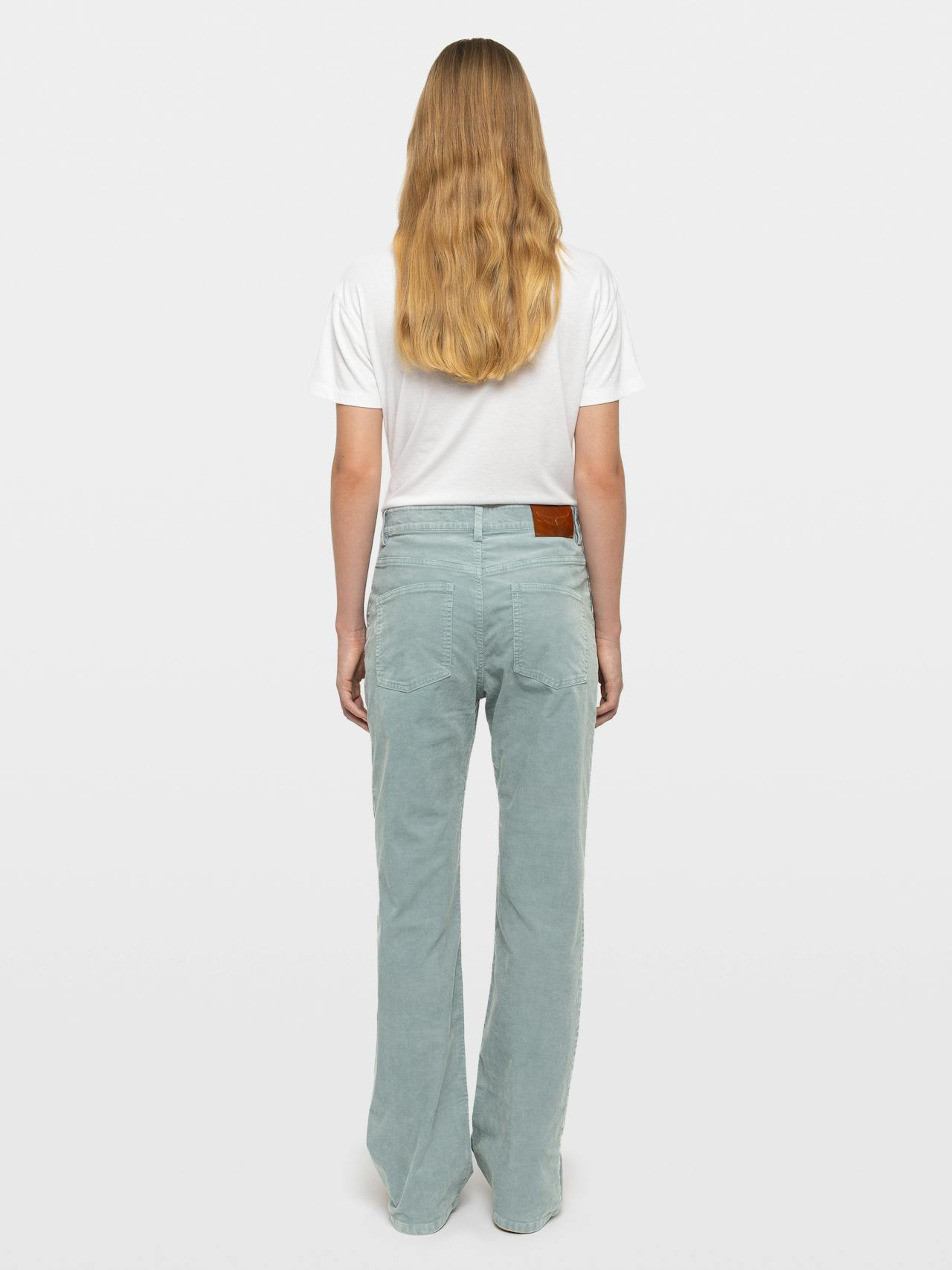 Evy Corduroy Pant In Denim by Zadig & Voltaire - view 4