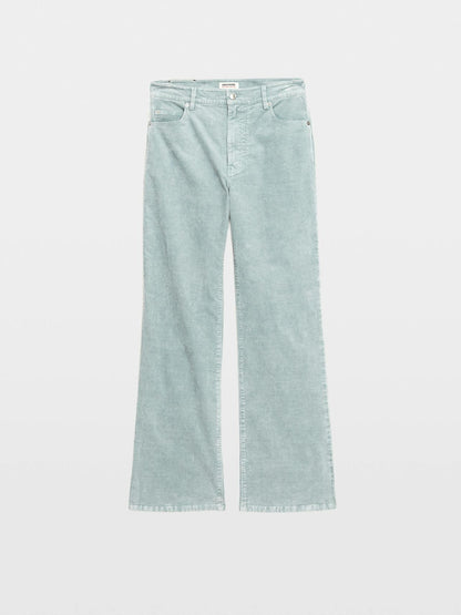 Evy Corduroy Pant In Denim by Zadig & Voltaire - view 2