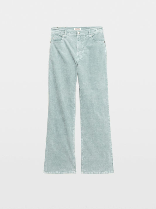 Evy Corduroy Pant In Denim by Zadig & Voltaire - view 2