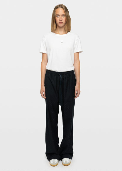 Poma Straight Leg Strass Pant In Encre by Zadig & Voltaire - view 1