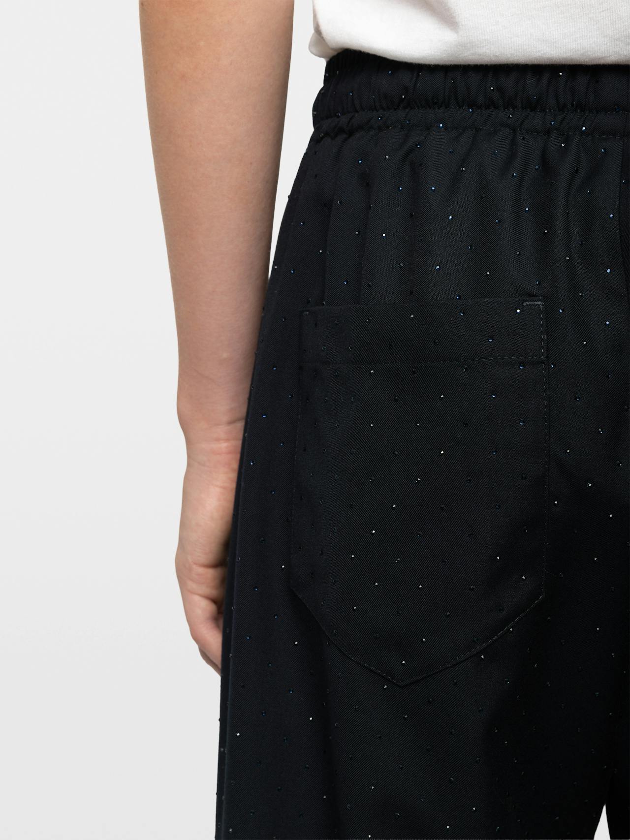Poma Straight Leg Strass Pant In Encre by Zadig & Voltaire - view 2