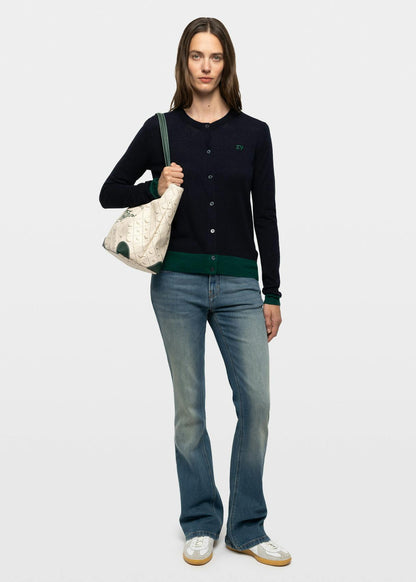 Missya Cp Bico Cardigan In Encre by Zadig & Voltaire - view 1