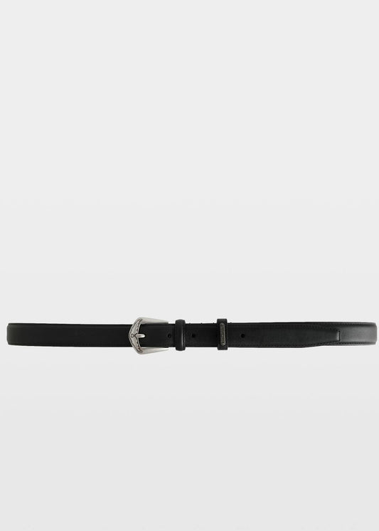 Jim 25Mm Smooth Leather Belt In Black by Zadig & Voltaire - view 1