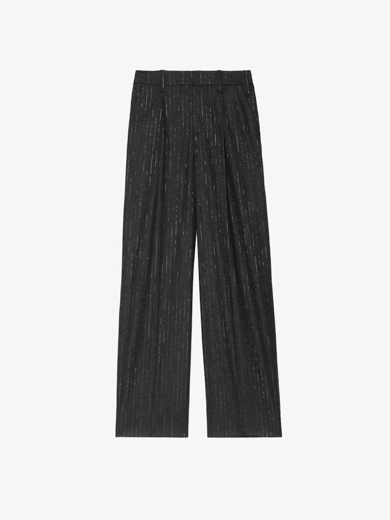 PUROS FLANELLE STRIPES PANTS