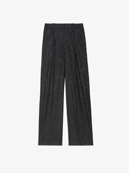 PUROS FLANELLE STRIPES PANTS