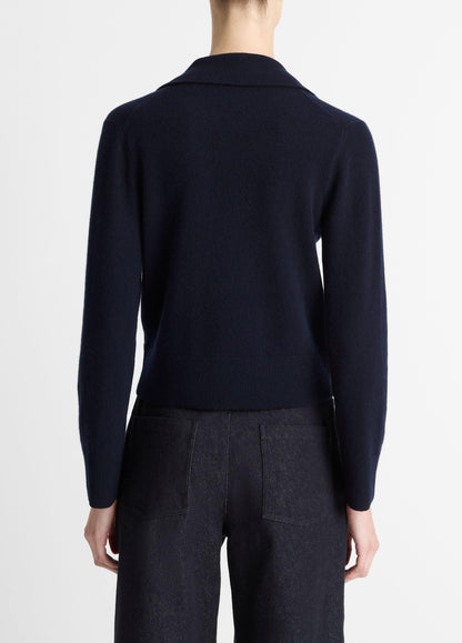 LAPEL BUTTON CARDIGAN