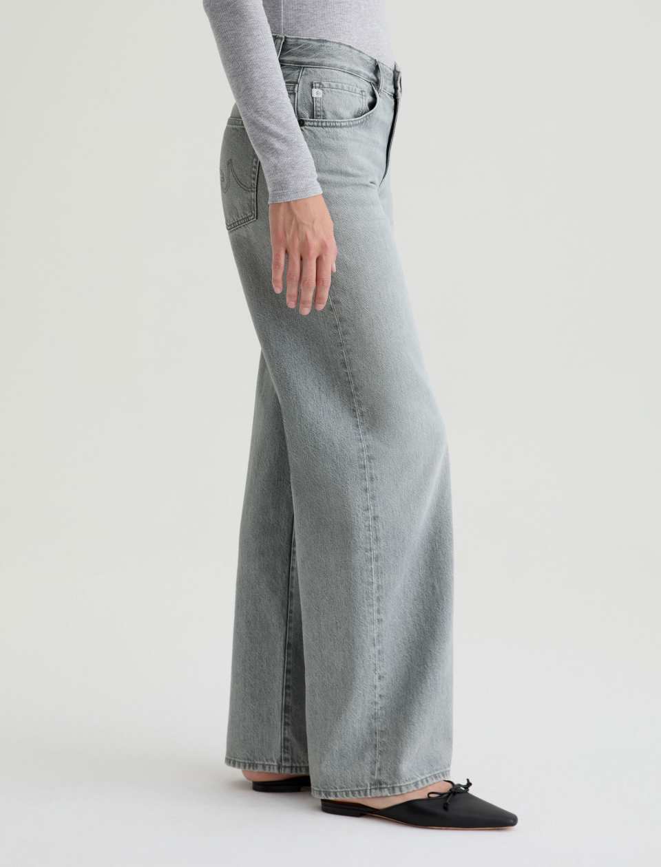 ADRIA LA FRESCO WIDE LEG JEANS