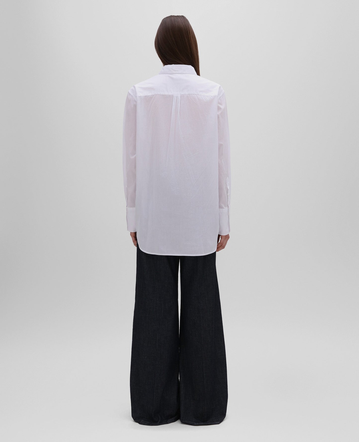 COTTON SHIRT W FRONT YOKE