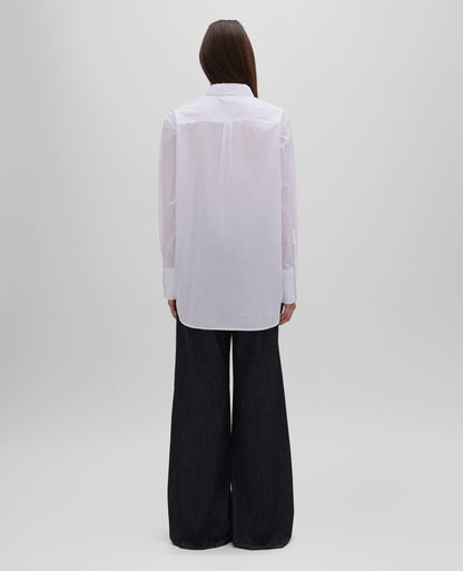 COTTON SHIRT W FRONT YOKE